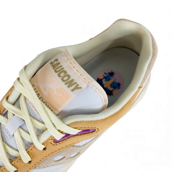 Saucony Shadow 6000 Surf Pack White Peach Men's Shoes Sneakers S70904-1 - Picture 9 of 11